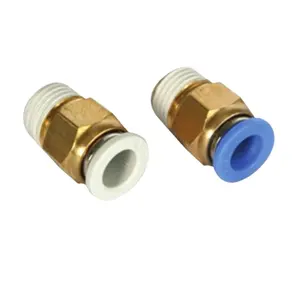 PC tipo 4MM 6MM 8MM 10MM 12MM de plástico tubo neumático conector de manguera recto manguera de aire de la tubería