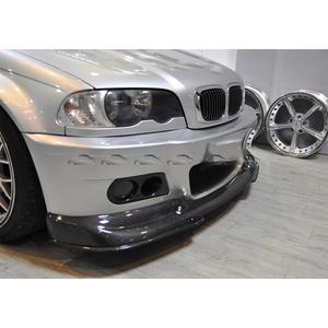 MVR Style Carbon Fiber Front Lip Bumper Chin Spoiler <b>Splitters</b> for BMW E46 M3 2 DOOR Body Kits - Product Image 2
