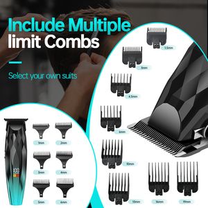 Vente Flash Tondeuse à <span class=keywords><strong>Cheveux</strong></span> Barber Professionnelle Sans Fil, <span class=keywords><strong>Machine</strong></span> de Finition Électrique à Sculpter - Product Image 2