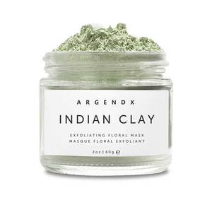 Mascarilla de arcilla curativa india, bentonita para limpieza profunda de poros - Product Image 3