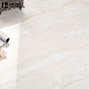 Gạch lát sàn bằng gốm tráng men bóng 60x60cm và 80x80cm màu trắng thích hợp cho phòng khách và nhà bếp - Product Image 3