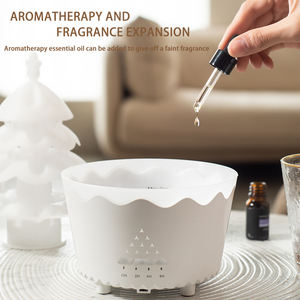 Nuevo Humidificador Difusor de Aroma con Diseño de Nube de Lluvia, 250 ml, Árbol de Navidad, Humidificador con Rotación de Gotas de Lluvia y Control Remoto - Product Image 6