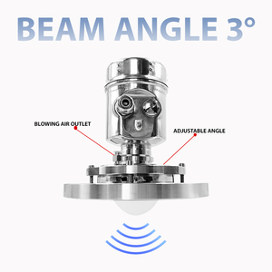 レーダーレベルセンサー 1mm精度 金属製 IP68保護 防爆仕様 石炭・セメント・穀物・砂・粉末用 - Product Image 2