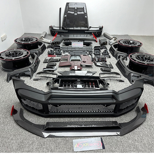 Kit d'Amélioration Style R, Kit Carrosserie avec Pare-chocs de Voiture, Échappement et Capot Carbone pour Mercedes Classe <span class=keywords><strong>G</strong></span> G63 W464 AMG G550 G500 - Product Image 1