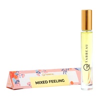 Bouteille de testeur de parfum à rouleau 10ml, impression de Logo personnalisé, petit vaporisateur en verre