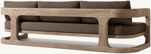 Moderno y Lujoso Juego de Sofás de Jardín de Teca para Exteriores, Muebles de Patio - Product Image 2