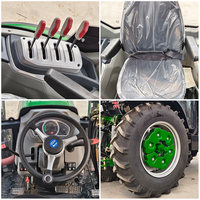 Tractor Productivo de 120HP con Tracción en las Cuatro Ruedas, Cabina con Aire Acondicionado, Sistema Hidráulico Robusto, Alta Capacidad de Elevación y Arranque Eléctrico Pro