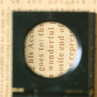 10X Acrylic Lens Folding Fabric Inspection Mirror Caliber Appraisal of Jewelry Diamonds Magnifiers