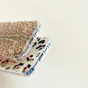 Custodia per telefono cellulare con motivo leopardo per <span class=keywords><strong>iPhone</strong></span> 16 15 14 13 12 <span class=keywords><strong>Pro</strong></span> Max <span class=keywords><strong>11</strong></span> con <span class=keywords><strong>protezione</strong></span> per <span class=keywords><strong>fotocamera</strong></span> elettrolitica - Product Image 3
