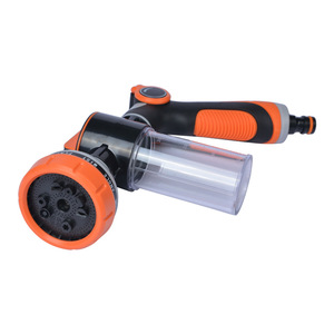 Huabangshi Manual Sprayer 10 Function Trigger Gun 1/2 Inch For Home Gardening Car Washing <b>Floor</b> <b>Cleaning</b> - Product Image 1