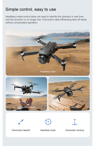 I5 Pro Drone Với Dual Máy Ảnh 200M Từ Xa Khoảng Cách Thông Minh Tránh Chướng Ngại Trở Có Thể Gập Lại Máy Bay Một Nút Không Khí 360 Cuộn - Product Image 6