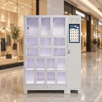 Armoires distributrices intelligentes à 17 compartiments Source Factory pour les communautés et les bureaux