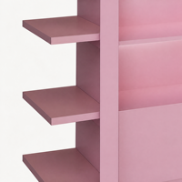 Meuble de présentation lumineux multi-niveaux haut de gamme pour cosmétiques et soins de la peau, vitrine de produits de salon de beauté, meuble de boutique sur pied