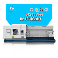 Máquina CNC con Certificación CE, Torno CNC de Alta Resistencia, Controlado por GSK, CK61140G/III, Torno CNC de Bancada Plana
