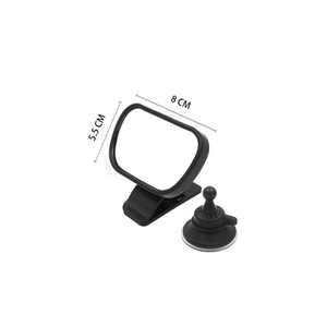 Espejo retrovisor para coche de bebé 8x5.5cm 2 en 1 para bebés con clip de montaje - Product Image 2
