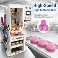 Machine automatique de fabrication de savon à lessive en barre, petite taille