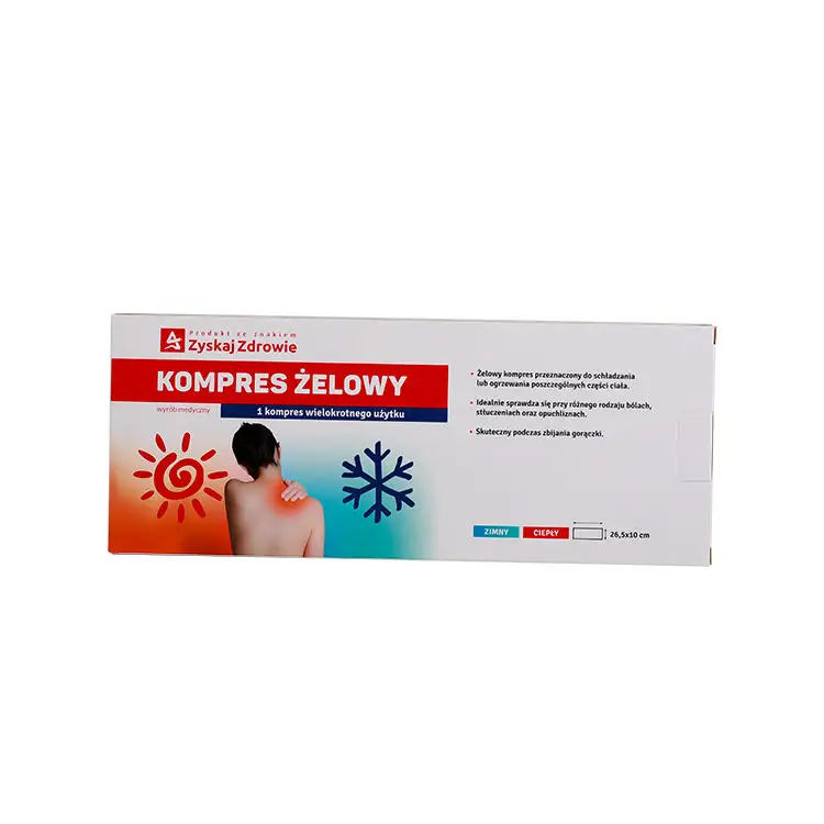 Custom Pharmaceutical Medicine Paper Box Eco-Friendly Recycled Materials Glossy Lamination Embossing for Folding Medication