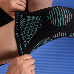 Genouillère de compression pour la gym et le sport, avec protection rotulienne pour la course, le basketball, le volleyball et le tennis - Product Image 4