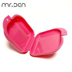 मेर्डेन शीर्ष गुणवत्ता वाले प्लास्टिक डेन्चर भंडारण मामले दंत चिकित्सक दंत सामग्री के लिए दंत कंटेनर - Product Image 2