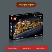 Mould King 12046 Nouveau Train Électrique Steampunk Urbain – Kits de Modélisme MOC en Briques – Puzzle pour Adultes – Cadeaux de Noël – Ensembles de Blocs de Construction