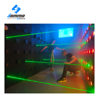 Laser-Array-Requisiten für Real-Life Room Escape: Laser-Labyrinth für Geheime Kammer Spiel – Interessantes und Wagemutiges Grünes Laser-Zimmer