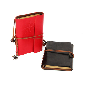 Oem dịch vụ in ấn thủ công da Tạp Chí khách du lịch máy tính xách tay lót giấy tùy chỉnh Nhật ký bằng văn bản máy tính xách tay A5 - Product Image 6