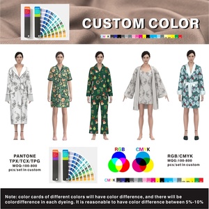 2020 nuovi prodotti <span class=keywords><strong>pigiama</strong></span> <span class=keywords><strong>donna</strong></span> <span class=keywords><strong>viscosa</strong></span> <span class=keywords><strong>pigiama</strong></span> floreale raion <span class=keywords><strong>pigiama</strong></span> - Product Image 4