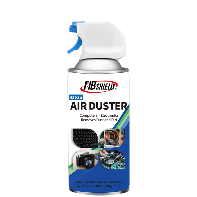 FIBSHIELD 300ML R152a 1,1-difluoroethane Air Duster Cleaning Without Disassembly Safe No-Residue&Non-Corrosive for Electronics