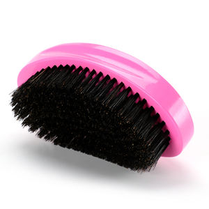 Abeis Custom Cepillo Cerdas De Jabali Cepillo Redondo Blow Dry Curvo Suave Mediano Duro Cerdas De Jabalí Pelo De Barba 360 Cepillos Ondulados - Product Image 5