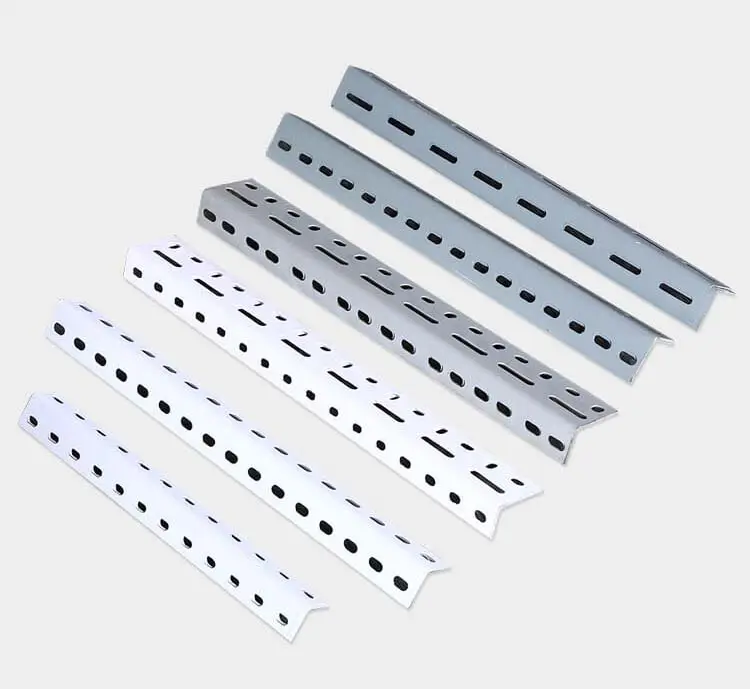 Professional Manufacture Cheap Punched Unequal And Equal Steel Iron Slotted Angle Bar