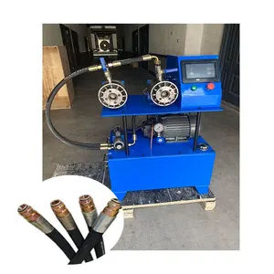 500KN PE pipe compressor Rubber bathroom pipe shrinking machine Hose end pressing equipment Hose Crimping Machine