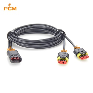 Cabo Distribuidor Y AMP SuperSeal 3 Vias TE 282105-1 para 282087-1 para Carro, Barco, Máquinas Agrícolas, Veículos e Luzes LED - Product Image 5