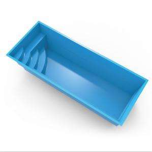 Piscine extérieure en fibre de verre sur mesure pour usage commercial dans les locations de vacances et les villas de grande envergure - Product Image 4