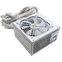 PSU PC Putih 800W 80Plus Bronze untuk Gaming ATX Desktop 500W-800W Catu Daya CPU 8 Pin