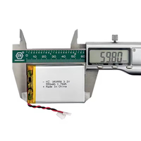 Аккумулятор литиевый NMC OEM HZ 353558 3.2В 550мАч для дронов, перезаряжаемый, с сертификатами CE ROHS, 500 циклов, от -20°C до 60°C