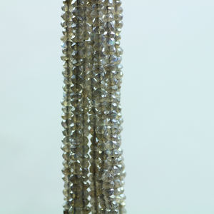 Perles de pierres précieuses à facettes en Labradorite naturelle à bas prix pour la fabrication de bijoux - Product Image 5