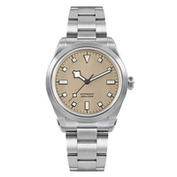 Nouveau Explore Escalade Brossé Artisanat Montre Automatique Revêtement Lumineux 10ATM Hommes Montre-Bracelet
