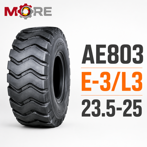 ยางรถตักหนักสำหรับงานหนัก ขนาด 23.5-25 รุ่น AE803 ลาย E3/L3 20PR สำหรับงานเหมืองและก่อสร้าง - Product Image 1