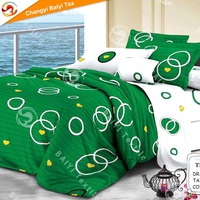 Draps de lit en gros, ensemble de draps de luxe de qualité hôtelière, linge de lit en microfibre, faible MOQ, prix d'usine, 4 pièces
