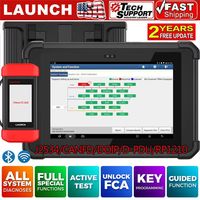 BAOHUA 2024 X431 PAD V Elite J2534 Herramienta de Reprogramación, Codificación de ECU en Línea, Analizador de Motor, Más de 60 Servicios, 2 Años de Garantía
