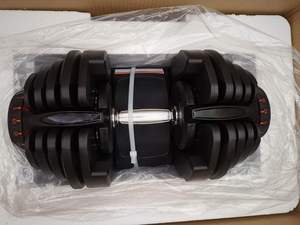 90lb dumbell 40 kg quả tạ đặt 40 kg có thể điều chỉnh quả tạ phòng tập thể dục Trọng lượng tập thể dục cho căn hộ nhà - Product Image 2