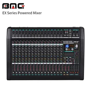 BMG High Quality mixing console professional Digital Audio video Mixer 16 channel sound mixer with 48V 99DSP Band grouping