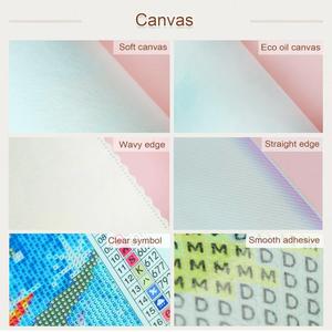 L-26 taglio <span class=keywords><strong>di</strong></span> fabbrica tigre piccolo disegno 20x20cm rotondi pittura a diamante 5D per principianti artigianato 5D fai da te pittura a diamante Art Kit - Product Image 3