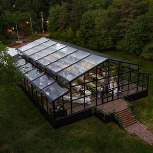 Tente de réception de luxe pour 500 personnes, grande tente d'atrium transparente en aluminium et PVC pour événements commerciaux, mariages et autres occasions en extérieur - Product Image 5