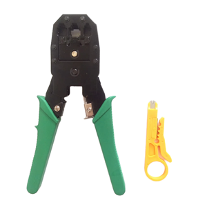 Herramienta de crimpado de red 3 en 1, pelacables, cortador, herramienta profesional <span class=keywords><strong>para</strong></span> electricistas - Product Image 1