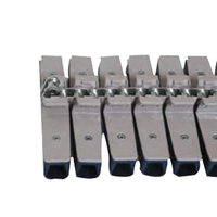 Support chaînes de préhension en plastique, pour Service personnalisé OEM ODM, en plastique, profil convexe Vertical, façonnage latérale
