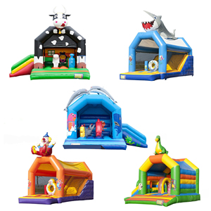Château gonflable commercial <span class=keywords><strong>4x4</strong></span> rose pour fêtes d'enfants, utilisation extérieure, certifié CE, en PVC, idéal pour la <span class=keywords><strong>location</strong></span> lors de fêtes d'enfants - Product Image 4