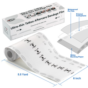 Film de protection de tatouage professionnel en PU médical mat ultra mince <span class=keywords><strong>Solong</strong></span> TA631 5.5 Yards X 6 pouces - Product Image 4