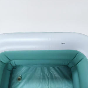 Piscine carrée gonflable SmartPet bleu ciel 005 en PVC épaissi pour usage familial en extérieur - Product Image 2