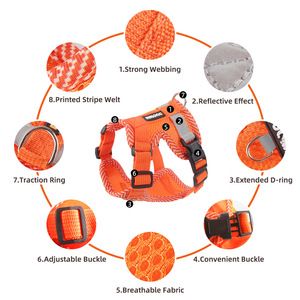 Correa para Gatos Transpirable y Ligera, Apta Tanto para Gatos como para Perros, Correa para Mascotas con Correa para el Pecho y la Espalda, Correa para Pasear Perros al Aire Libre - Product Image 4